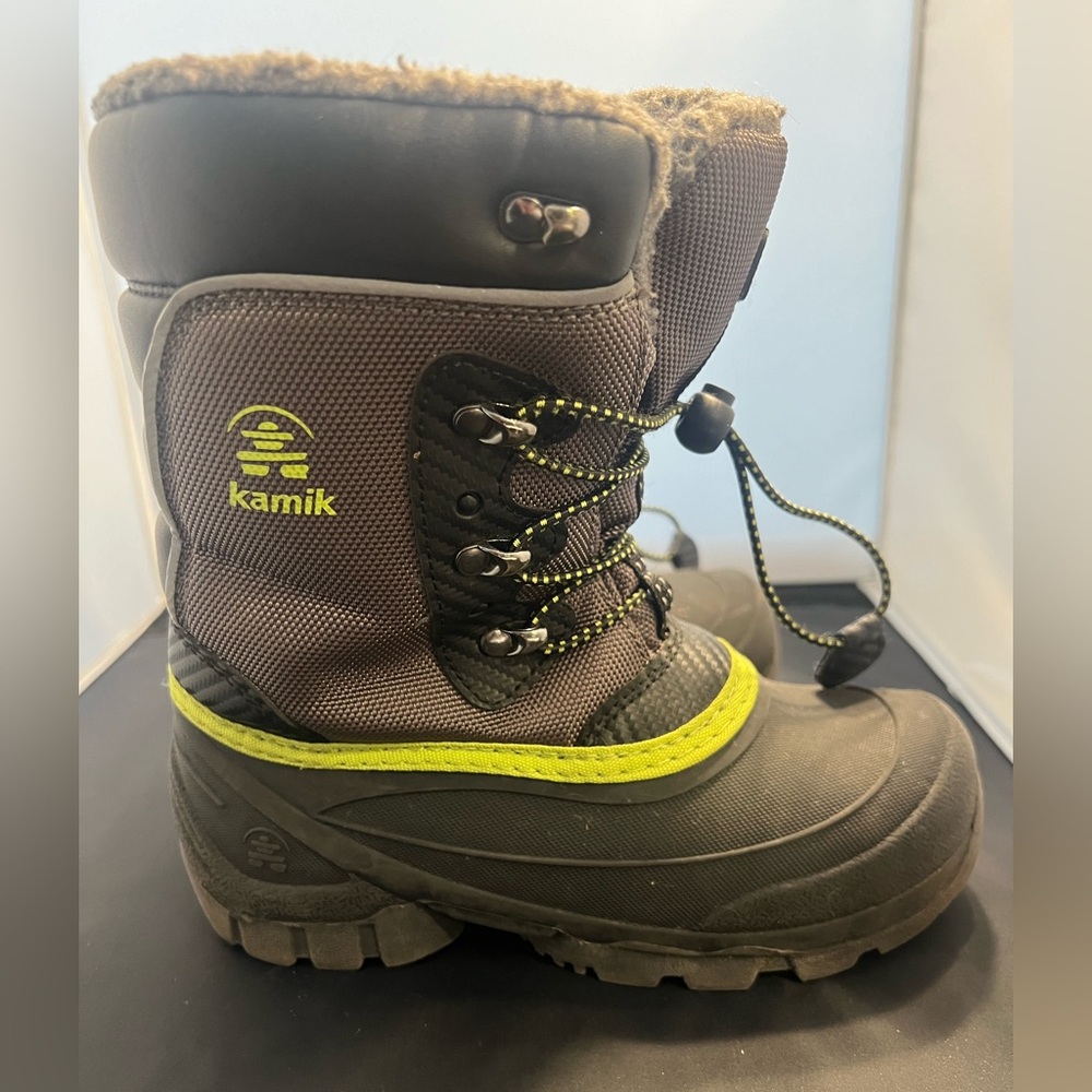 Kamik Kids’ Luke 4 Waterproof Winter Boots Size 2